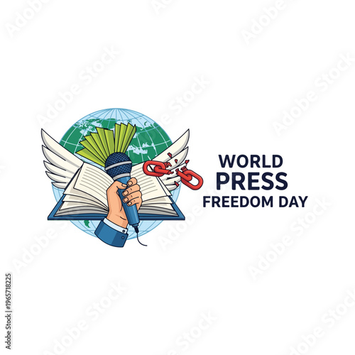 World Press Freedom Day promotes free media journalist safety and expression rights
