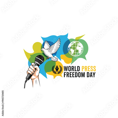 World Press Freedom Day promotes free media journalist safety and expression rights
