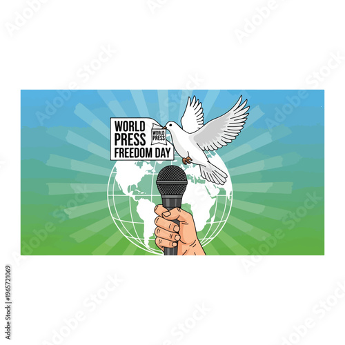 World Press Freedom Day promotes free media journalist safety and expression rights
