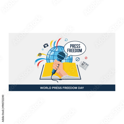 World Press Freedom Day promotes free media journalist safety and expression rights
