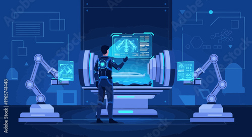 Futuristic Medical Technology: Robot-Assisted Surgery and Advanced Diagnostics