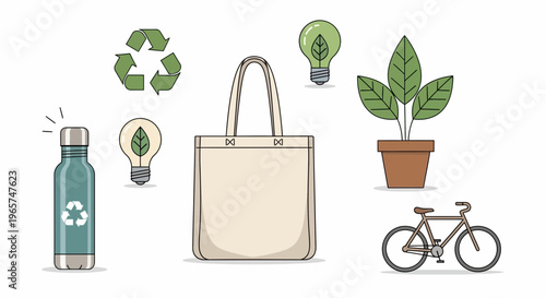 Eco friendly reusable shopping bag.