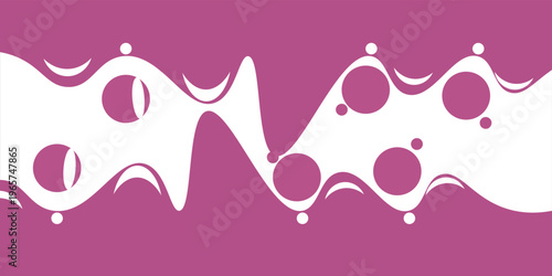 Liquid Purple Splash. Grape Juice Splash. Berry Juice Splash. Cartoon Style Liquid Vector Illustration.