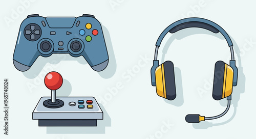 Gaming Controller and Headset Accessories.