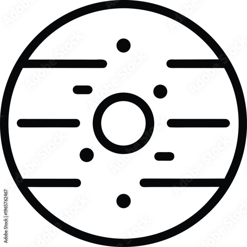 1041 cosmic microwave background static like pattern vector illustration on transparent background