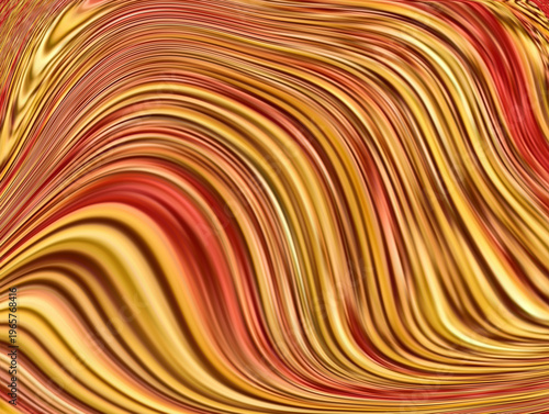 Fotografía Warm and wavy multicolored background