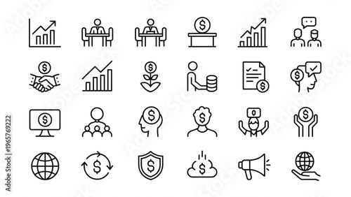 Collection of ancient egyptian hieroglyphic symbols and characters