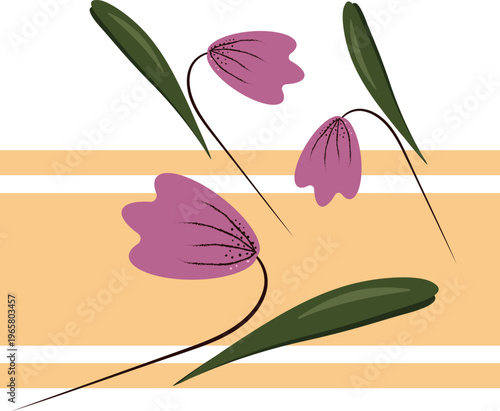 Canvas Print flowers