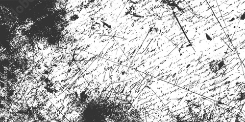 Distressed grunge texture with faint handwritten script and scratches scratchy