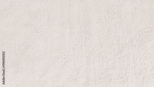 Vintage beige newspaper blank page with retro halftone dot print. Old spotted paper texture for comic book overlay effect. Vector