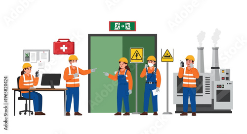 Workers observe World Day for Safety and Health at Work