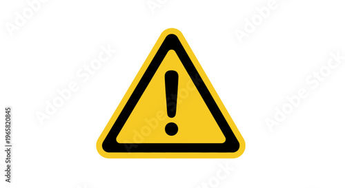 World Day for Safety and Health at Work Warning Sign