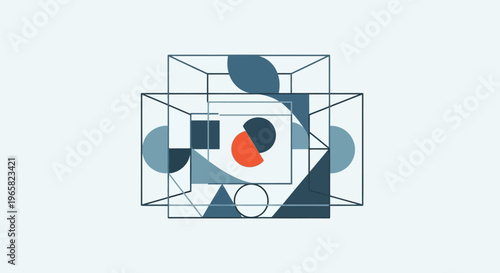 Geometric Shapes and Abstract Design Elements.