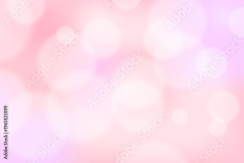 ピンクのぼかしグラデーション背景 柔らかい光と抽象デザイン