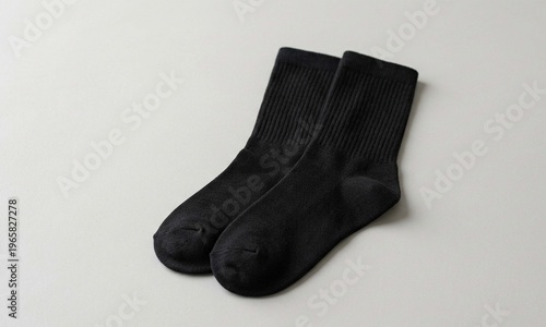  Black Socks Clothing Fashion Apparel Isolated