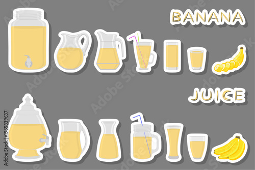 big kit different types glassware, banana jugs various size