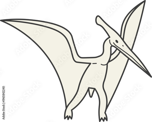 Illustration of a Pterodactyl