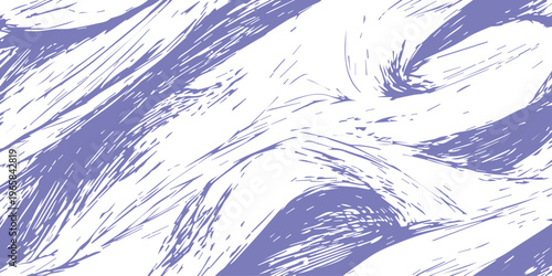 Abstract blue watercolor and grunge background with frosty brush strokes creating a cold winter ice texture pattern on frozen window glass