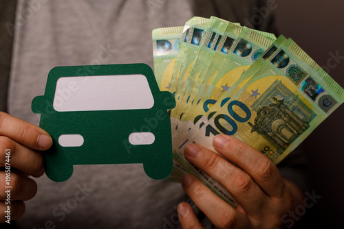 Concept of car purchase or ...