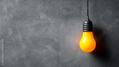 Single Bare Lightbulb Hangi...