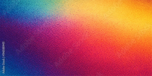 A vibrant rainbow spectrum of abstract colorful geometric circles creates a seamless vector pattern with a bright mosaic texture for a modern wallpaper backdrop