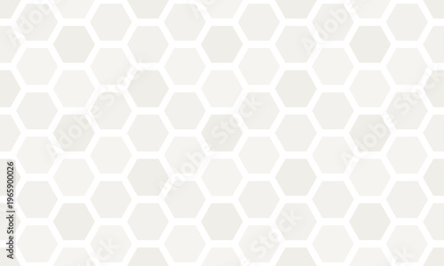 Beige hexagon tile. Honeycomb tile or hex tile. Seamless pattern.
