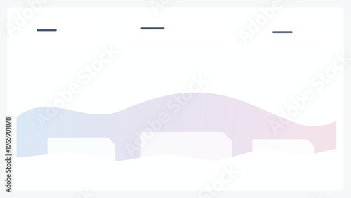 UI background with cut corner wave section and floating cards, angular premium surfaces, and striking abstract interface composition design