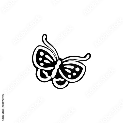 A butterfly icon symbolizes beauty, transformation, and freedom. Its delicate wings and balanced shape create an elegant and timeless design. Perfect for logos, apps, and branding