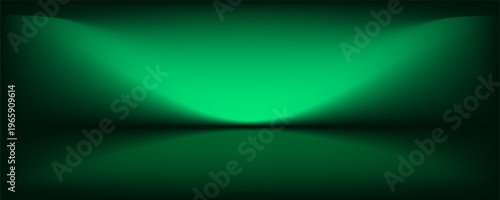 Abstract Luxury Dark green Room Background Using for Product Presentation Backdrop. vector dynamic luxury,eps.10