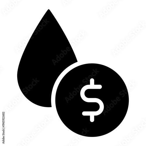 Oil icon vector. Fuel Illustration sign. Petroleum symbol. petrol logo. 