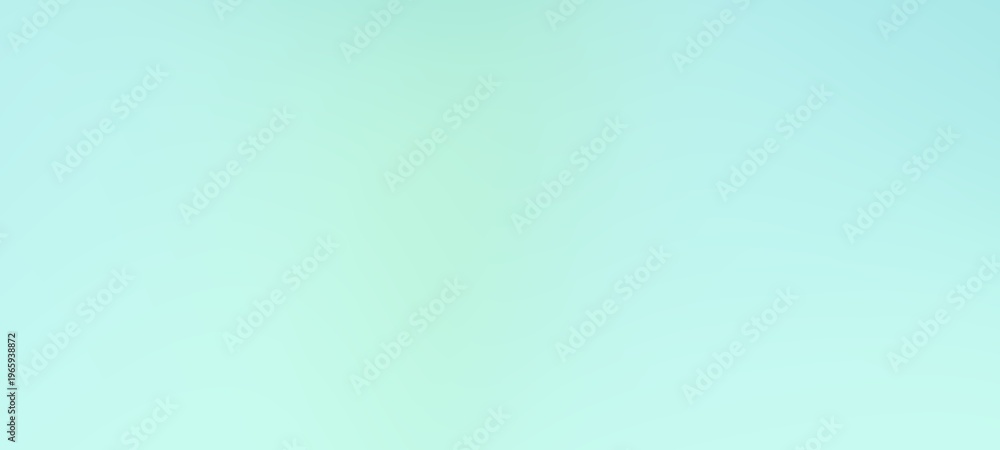 Obraz premium Soft gentle blue green gradient abstract background design perfect for versatile commercial projects needing clean empty copy space backdrop.