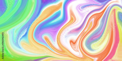 Abstract pastel light background with waves and silk. abstract soft acrylic liquid background. Colorful marble texture, liquid paint texture in colors can be used for background or wallpaper. vector.