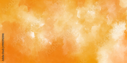 hand painted yellow and turquoise watercolor background. grunge yellow paper texture,beautiful and colorful watercolor used for wallpaper, banners, design. yellow texture background with bright color.