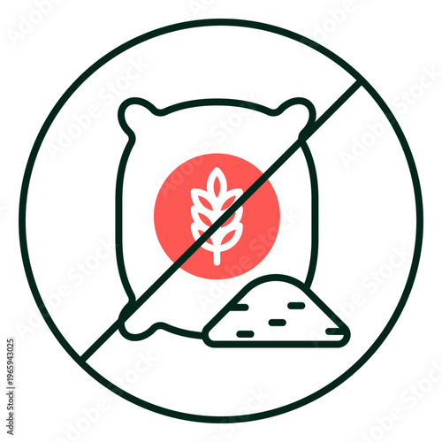 Wheat & Grain Intake icon, Balance Whole Grain and Wheat Consumption for a Nutritious and Sustained Energy Diet, Optimize Healthy Carbohydrate Intake with Smart Wheat and Grain Dietary Management icon