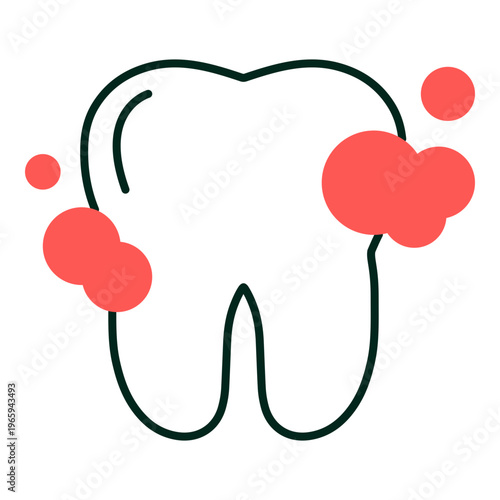Dental Hygiene Cleaning icon, Professional Teeth Cleaning for Optimal Oral Health and Lasting Fresh Breath, Remove Plaque and Tartar Buildup with Expert Dental Hygiene Cleaning Services icon