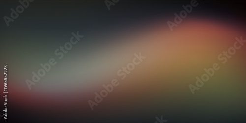 Abstract blurred background with warm and cool color gradients.