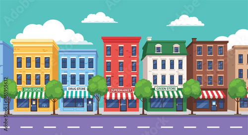 Illustration of competitive cycling race showing individual cyclist in red jersey and group of seven riders in formation, symbolizing teamwork, endurance, and sports competition.