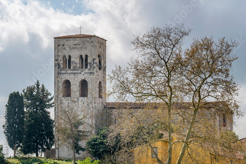 The Abbey of San Savino, located in Montione, a hamlet in the municipality of Cascina, in the province of Pisa, Italy