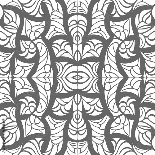 simple seamless abstract gray and white pattern, texture