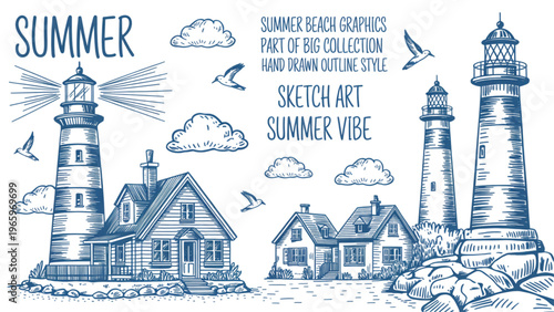 Whimsical illustration of a fantasy city with towers, bridges, and floating structures Vector