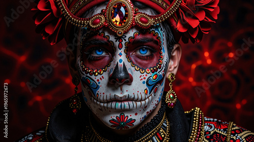 Day of the dead makeup