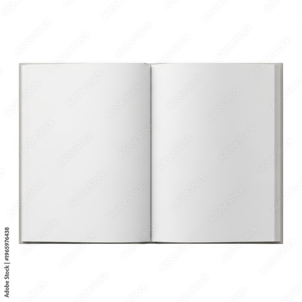 Naklejka premium Blank Notebook Pages Mockup