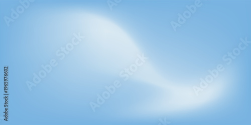 Beautiful Flowing Summer Color Abstract Background. Sky blue and cream gradient mesh background.
