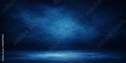Abstract a moody, textured blue backdrop, creating a sense of depth and mystery with its smoky appearance, perfect for adding an artistic touch to any project.