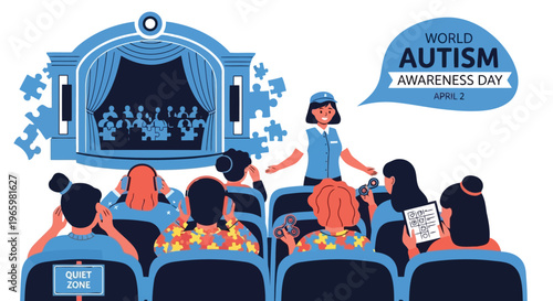 Inclusive theater performance for children on World Autism Awareness Day