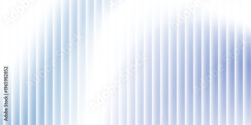 Vector texture background with soft blue gradient, vertical ripple lines and frosted translucent effect. gradient shiny glass