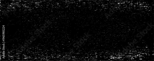 Minimalist abstract texture of scattered black specks and dust particles on a clean background.