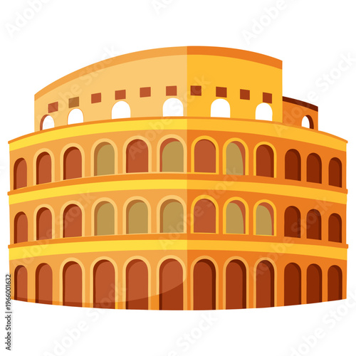 The colosseum in rome italy
