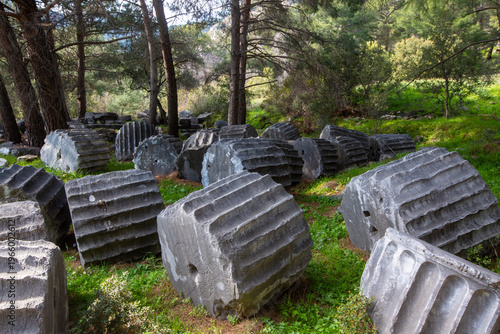 Ruins of the ancient Athena...