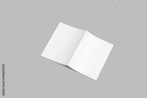 A4 Catalog Magazine Blank Mockup